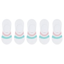 박군 여성용 학생 안나 덧신 5족