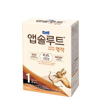 앱솔루트 시작부터 프리미엄 명작 스틱분유 1단계, 20개입, 4개