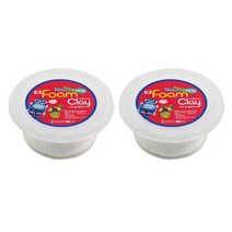 이지피아 이지 샤이니 폼클레이 2p, 백색, 120g