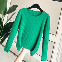 에이홉 여성용 와이드 스트립 티셔츠