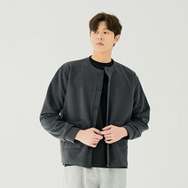 빅사이즈클럽 CRAMP 와플 이중지 가디건