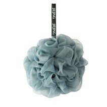 솔리드룸 리빙라이프 파스텔 플라워형 샤워볼, 블루, 1개