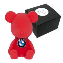 라띠크제이 엠블럼 베어 차량용 방향제 BMW 레드 + 리필 화이트머스크 5ml, 1세트