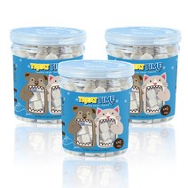 트릿타임 반려동물 동결건조 간식 55g, 대구맛, 3개