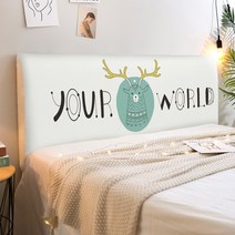 마켓에이 소프트 스트레치 침대헤드커버, 사슴