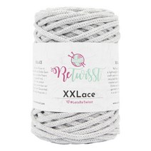 브랜드얀 리트위스트 XX레이스 뜨개실, 5004번 라이트그레이, 65m