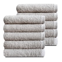 타월리스트 데일리 코마사 호텔수건 130g 20수 코마사, 모던그레이, 10개