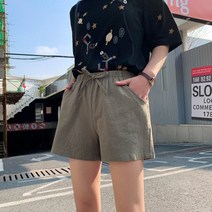 마더브띠 여성용 기본 베이직 밴딩 반바지