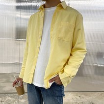 맨타임 남성용 SYJ 스탠다드 포켓 옥스포드 데일리 셔츠