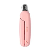리스펫 반려동물 LED 비기너 발톱깎기, 핑크, 1개