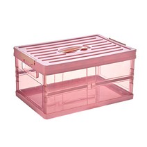 앤티스 로렐라이 접이식 리빙박스 대형, 핑크, 1개