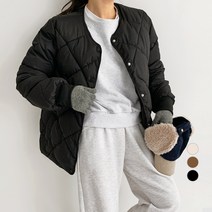 바블링브룩 여성용 데일리 퀼팅 패딩 점퍼