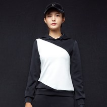 볼빅 여성용 LAB 면블럭 후드티셔츠 VLTSL972
