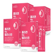 네츄럴플러스 에버핏 콜라겐 먹는 엘라스틴 30p, 4개, 60g