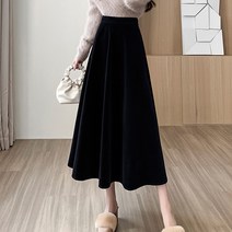 포플러앤씨 터스콘 벨벳 스커트