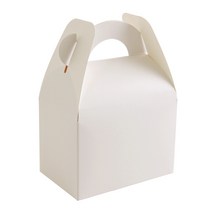 생크림 상자 20 x 13.5 x 9 cm, 화이트, 10개