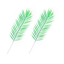 소철잎 조화 2p, 2개
