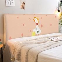 마켓에이 리틀걸 스테이블 침대헤드 커버, 딸기오리