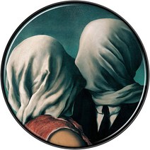 명화 휴대폰 그립 톡, 마그리트 연인, 1개
