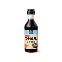 면사랑 프리미엄 가쓰오 우동장국, 500g, 1개