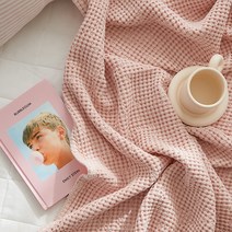 아르페지오베이직 모달와플 이불겸스프레드, 에브리 핑크