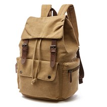 헤스티아 빈티지 스타일 포켓 백팩