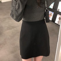 체리체리 베이직 A라인 미니 스커트