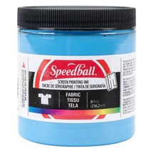 스피드볼 패브릭 실크스크린 잉크, Peacock Blue, 236.2ml