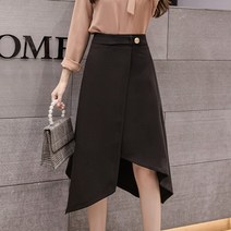 루나걸 허쉬 언발 스커트