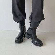 여성용 베르틴 청키 웨스턴 앵클부츠 C18_3028