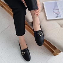 가이아슈 여성용 케이시 가죽 페니 드라이빙 로퍼