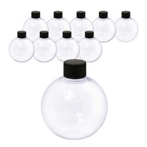 카페로메오 볼형 더치커피 투명 용기, 250ml, 10개