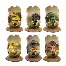 비씨토이 아기 공룡알 피규어 장난감 6종 세트, 혼합색상