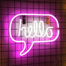 어반LED BIG 네온사인 시리즈, H [BIG] 헬로 HELLO