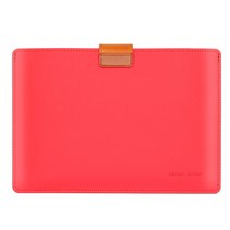 비파인 삼성 펜수납 핸드메이드 가죽 슬리브 에디션 파우치 320 x 205 mm, 레드