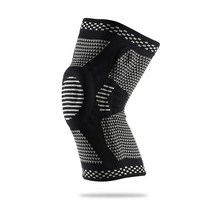 제이앤에이 프리미엄 소프트 무릎 보호대 블랙 그레이, 1개