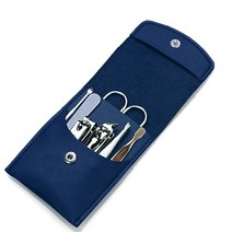 미카엘그라운드 손톱 깎이 7종 세트, 1세트, 블루(케이스), 실버(도구)