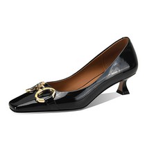 마켓A 에나멜 프렌치 하이힐 5cm