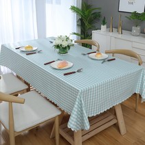 마켓감성 PVC 방수 식탁보, 타입7, 80 x 120 cm