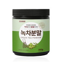 백세팔팔 녹차분말, 1개, 200g