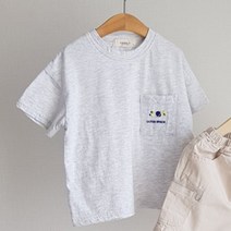 디앙 아동용 편지티셔츠