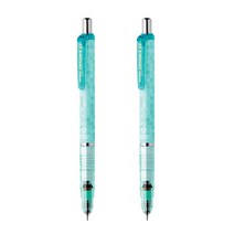 제브라 델가드 스퀘어 샤프 블루그린, 2개, 0.5mm