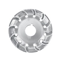 보그링 목공 쉐이핑 그라인더 나이프 실버 M, 1개