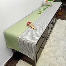 PDS홈 미니멀 라이프 현대적인 테이블 러너, 06, 40 x 210 cm