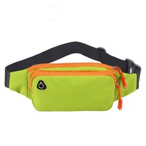 남여공용 스포츠 힙색, 01 나일론 그린