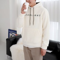 플레이즈 남성용 이중 스트링 후드 티셔츠