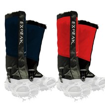 엑스피크 신형 피나클 스패츠 커플 세트, 딥네이비, 레드