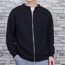타운클로 남성용 오버핏 집업 골지 가디건 R