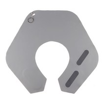 실리콘 넥 셔터 2번, 그레이, 1개