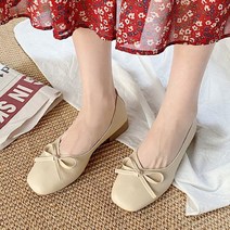 라블 발편한 리본 플랫슈즈 2.5cm